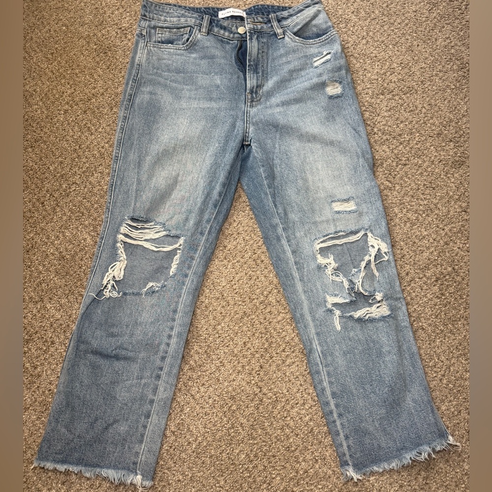 Flying Monkey Cropped Jeans